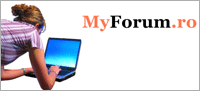 Pagina de start a forumului 0123456789.MyForum.ro